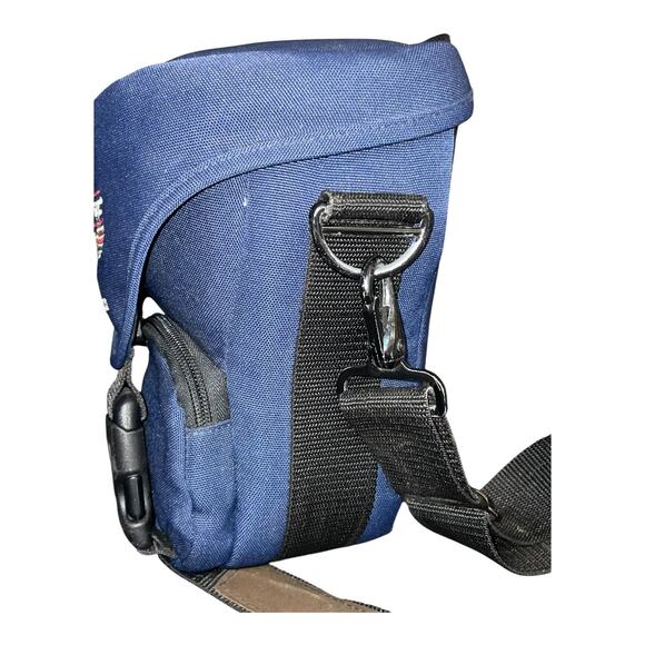 Tamrac Zoom16 Camera Bag SLR Digital Pockets Shoulder Belt Loop 5516 Blue - Picture 10 of 14